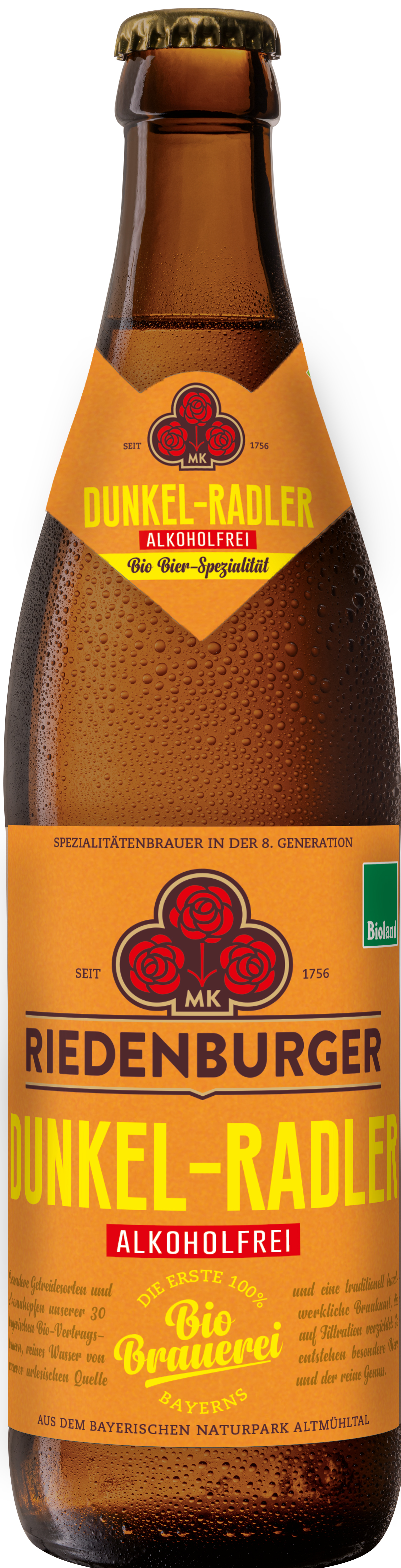 RIEDENBURGER Dunkel-Radler alkoholfrei